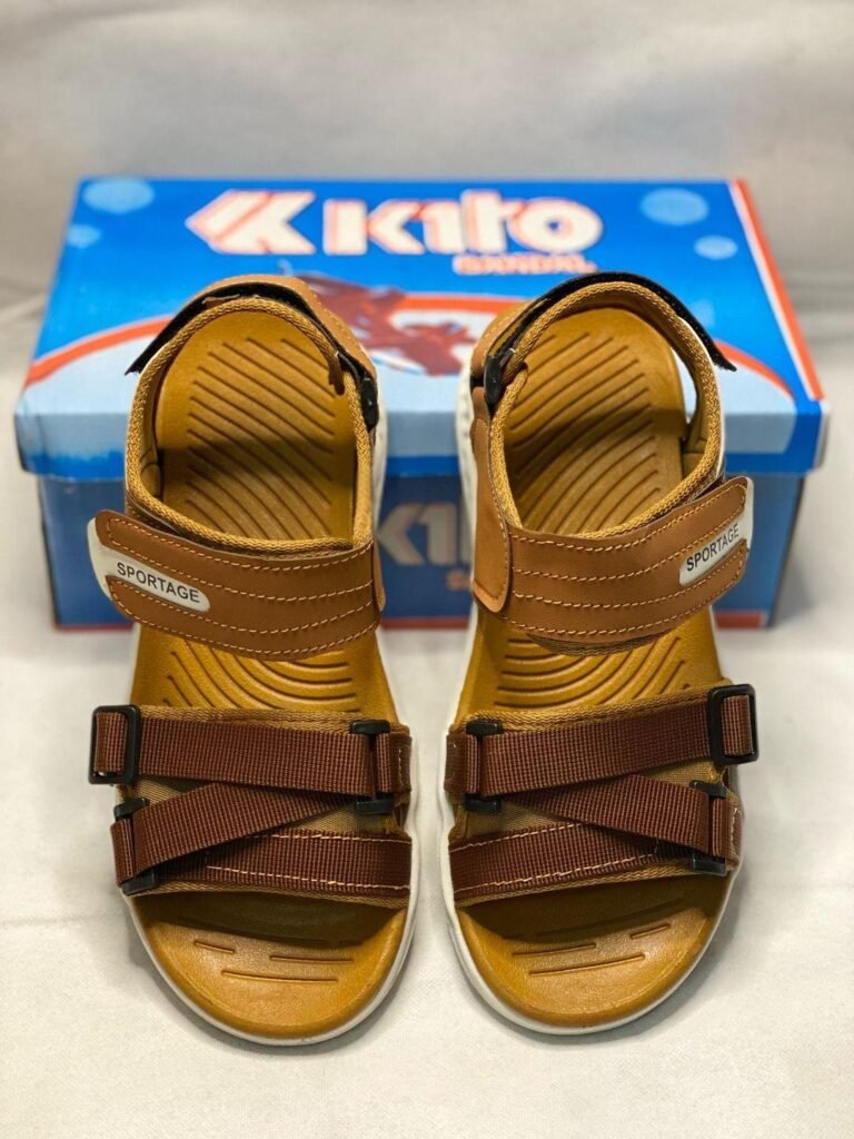 Men's Leather fancy sandal - Image 3