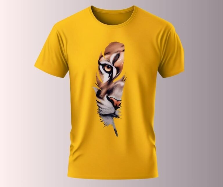Man's cotton Round Neck T-shirt - Image 7