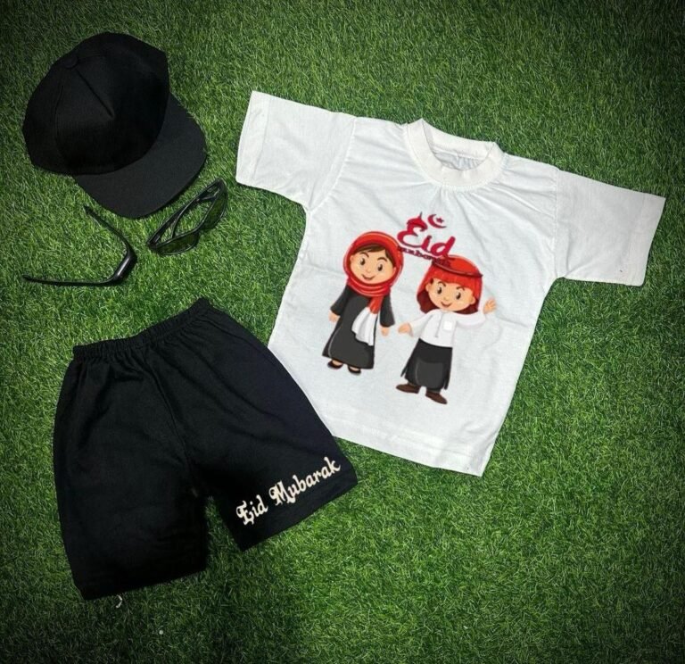 Baby boy shirt and shorts set 5 PCs bundles - Image 2