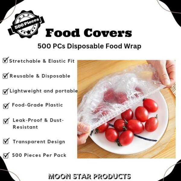 Durable ABS Plastic Food Covers 50 PCs with long lasting - Image 10