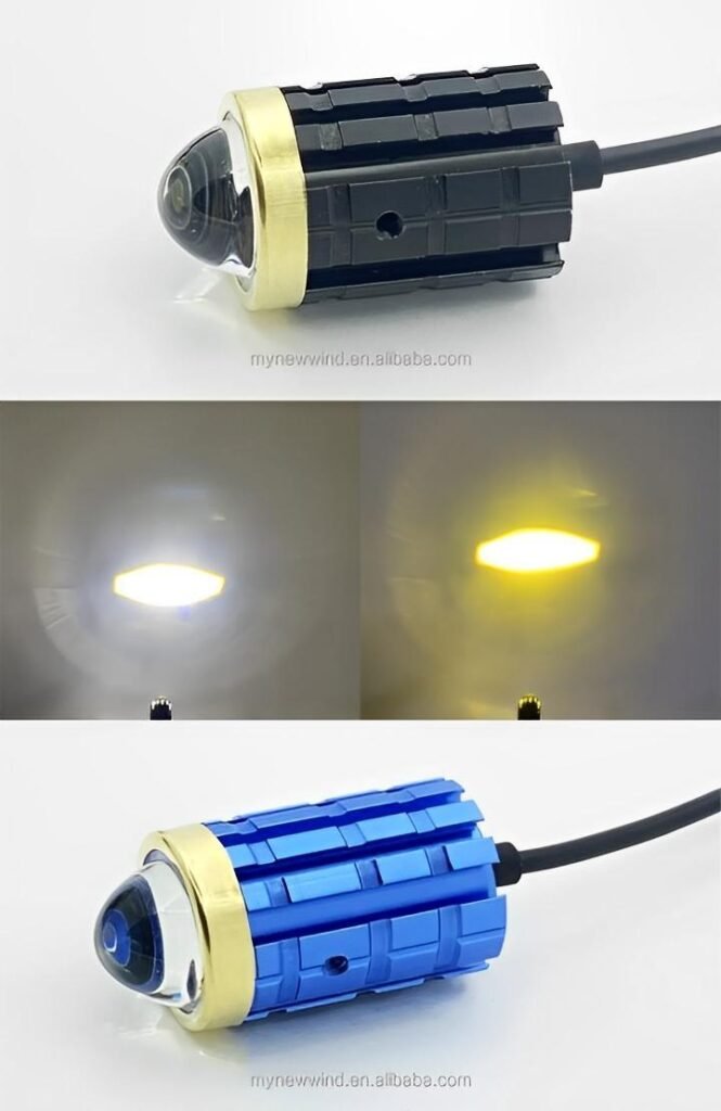 Color Head Lights+Flasher Indicator 5 PCs lights Multicolor LED - Image 7