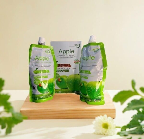 Apple Hair color Shampoo black & dark 1000 ml - Image 6