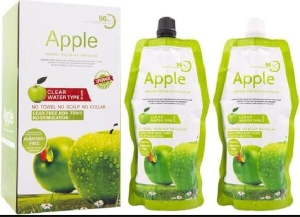 Apple Hair color Shampoo black & dark 1000 ml - Image 7