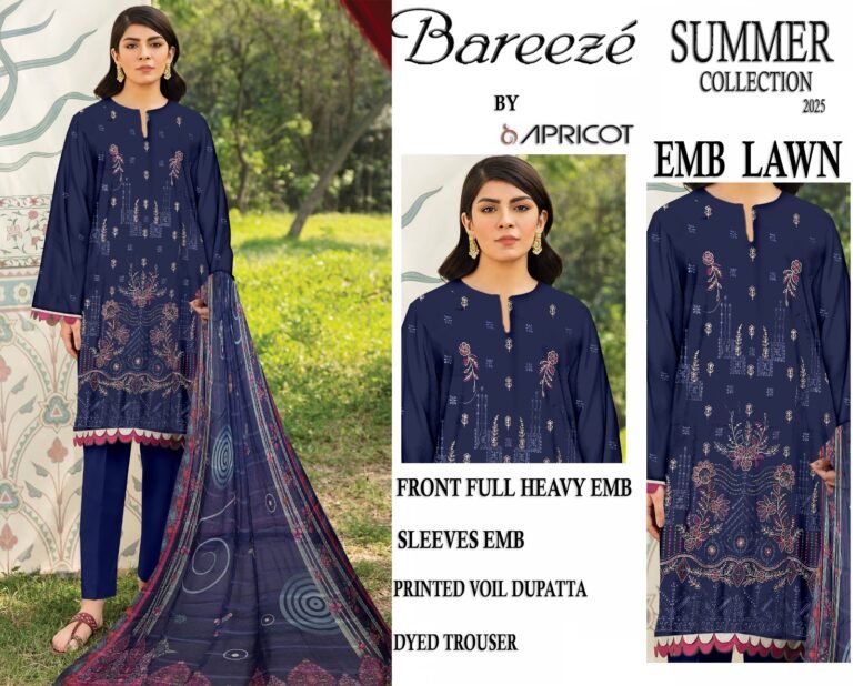 BAREEZE BRAND PARTY COLLECTION womans 3 PCs Suits - Image 3