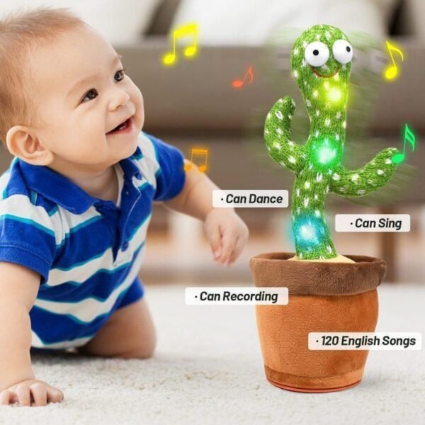 2 in 1 Dancing Cactus & Writing LCD baby kids - Image 3
