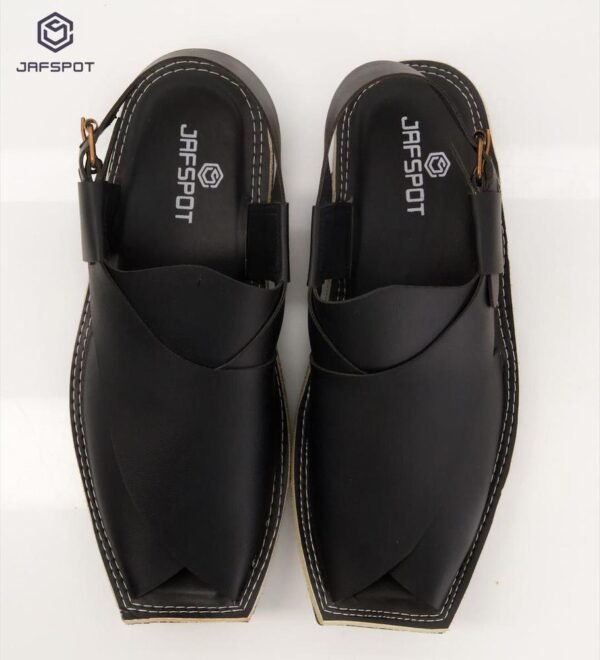 Jafspot -Mans Signature Peshawari Chappal/sandal JF031 - Image 4