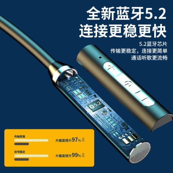Hanging Neck headset Cross-Border 🇨🇳 Bluetooth - Image 10