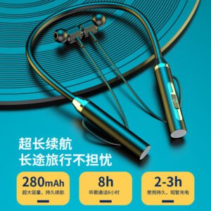 Hanging Neck headset Cross-Border 🇨🇳 Bluetooth