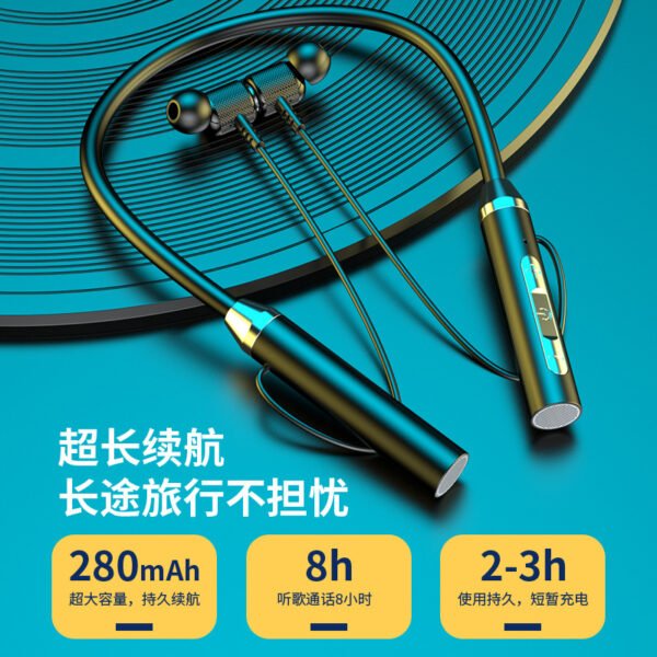 Hanging Neck headset Cross-Border 🇨🇳 Bluetooth
