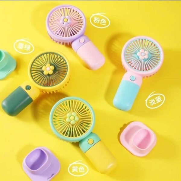 Digital portable Hand fan rechargeable - Image 4