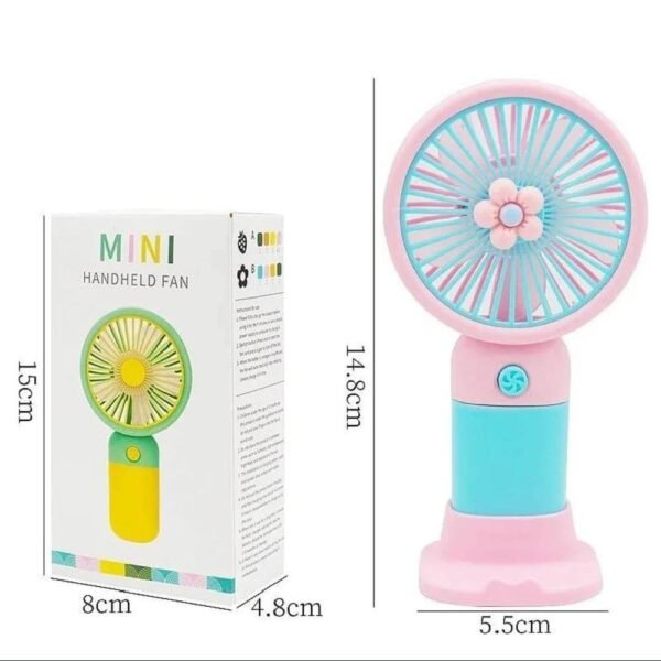 Digital portable Hand fan rechargeable - Image 2