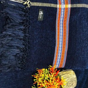 Velvet shawl for men